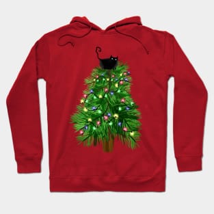 The Star on top of the Xmas Tree Hoodie